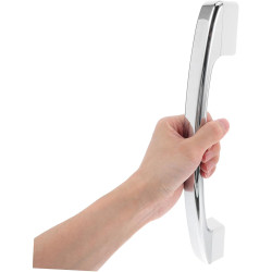 Cabilock Poignée Porte Frigo Plastique Robuste Poignée de Remplacement pour Porte Réfrigérateur et Congélateur Accessoire Commer