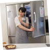 Cabilock Poignée Porte Frigo Plastique Robuste Poignée de Remplacement pour Porte Réfrigérateur et Congélateur Accessoire Commer