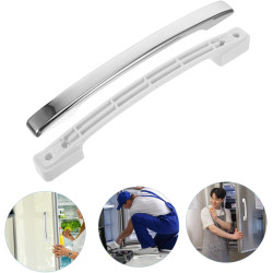 Cabilock Poignée Porte Frigo Plastique Robuste Poignée de Remplacement pour Porte Réfrigérateur et Congélateur Accessoire Commer