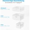 Bomann GS 7253 Stand Gefrierschrank, 55 cm breit, 87 L, 3 Gefrierschubladen, schwarz (772531)