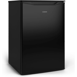 Bomann GS 7253 Stand Gefrierschrank, 55 cm breit, 87 L, 3 Gefrierschubladen, schwarz (772531)