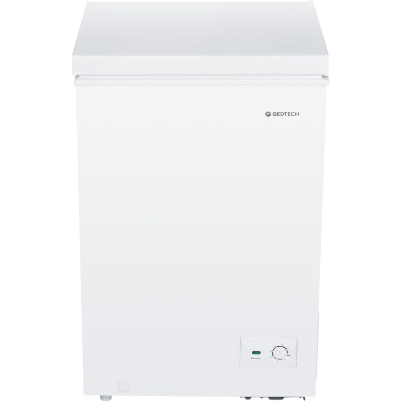 GEDTECH Congélateur coffre 99L GCO99L - Pose Libre - Capacité de stockage optimale - Silencieux - Blanc