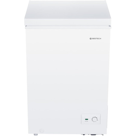 GEDTECH Congélateur coffre 99L GCO99L - Pose Libre - Capacité de stockage optimale - Silencieux - Blanc