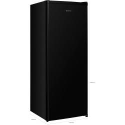 Gedtech refrigerateur simple porte gsp230bl noir - capacité 230l - classe e