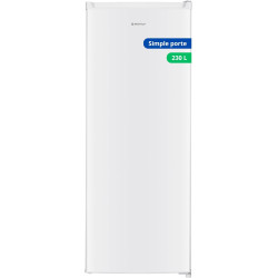 GEDTECH Réfrigérateur classique GSP230WH - tout utile - 230L - Froid statique