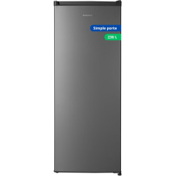 Gedtech refrigerateur simple porte gsp230sl argent - capacité 230l - classe e