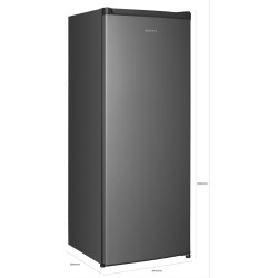 Gedtech refrigerateur simple porte gsp230sl argent - capacité 230l - classe e