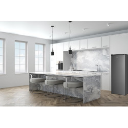Gedtech refrigerateur simple porte gsp230sl argent - capacité 230l - classe e