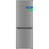 Gedtech réfrigérateur combiné congélateur bas 173l gcb173sl - argent - hauteur 143cm
