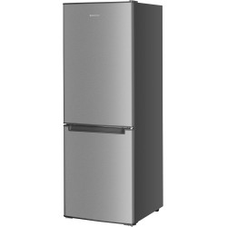 Gedtech réfrigérateur combiné congélateur bas 173l gcb173sl - argent - hauteur 143cm