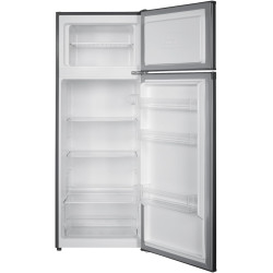 Gedtech refrigerateur congelateur haut - ge217dpsl argent - capacité 217l - classe e
