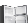 Gedtech refrigerateur congelateur haut - ge217dpsl argent - capacité 217l - classe e