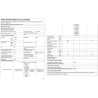 GEDTECH Refrigerateur combiné - congélateur bas - GCB262BL Noir - capacité 262L - Classe E
