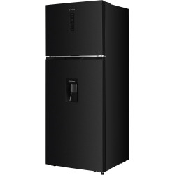 GEDTECH Réfrigérateur combiné congélateur haut 415L GDP415NFDX - Distributeur d'eau - No Frost - Dark inox