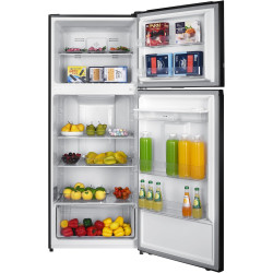 GEDTECH Réfrigérateur combiné congélateur haut 415L GDP415NFDX - Distributeur d'eau - No Frost - Dark inox