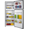 GEDTECH Réfrigérateur combiné congélateur haut 415L GDP415NFDX - Distributeur d'eau - No Frost - Dark inox