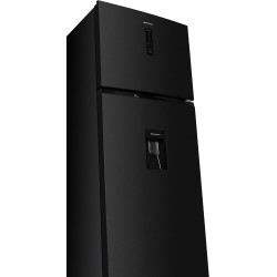 GEDTECH Réfrigérateur combiné congélateur haut 415L GDP415NFDX - Distributeur d'eau - No Frost - Dark inox