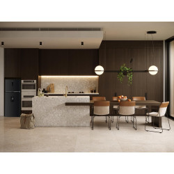 GEDTECH Réfrigérateur combiné congélateur haut 415L GDP415NFDX - Distributeur d'eau - No Frost - Dark inox