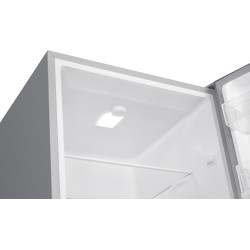 Gedtech refrigerateur combiné - congélateur bas - gcb262sl argent - capacité 262l - classe e
