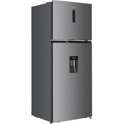 GEDTECH Réfrigérateur combiné congélateur haut 415L GDP415NFIX - Distributeur d'eau - No Frost - Inox