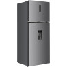 GEDTECH Réfrigérateur combiné congélateur haut 415L GDP415NFIX - Distributeur d'eau - No Frost - Inox
