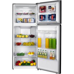 GEDTECH Réfrigérateur combiné congélateur haut 415L GDP415NFIX - Distributeur d'eau - No Frost - Inox