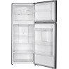 GEDTECH Réfrigérateur combiné congélateur haut 415L GDP415NFIX - Distributeur d'eau - No Frost - Inox