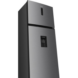 GEDTECH Réfrigérateur combiné congélateur haut 415L GDP415NFIX - Distributeur d'eau - No Frost - Inox