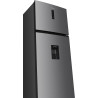 GEDTECH Réfrigérateur combiné congélateur haut 415L GDP415NFIX - Distributeur d'eau - No Frost - Inox