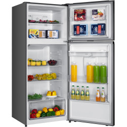 GEDTECH Réfrigérateur combiné congélateur haut 415L GDP415NFIX - Distributeur d'eau - No Frost - Inox