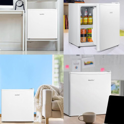 Comfee' RCD50WH2(E) Mini Réfrigérateur/Glacière 43L avec Compartiment Congélateur/Petit Réfrigérateur pour Chambre et Bureau/Ref