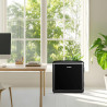 Comfee' RCD50BL2EURT(E) Mini Réfrigérateur Monoporte, 47L, Design Rétro, avec Compartiment Réfrigérant, Thermostats Réglables, F