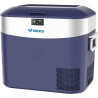BINGI Glacière Electrique Voiture 22L Silencieuse (≤45dB) Réfrigérateur de Voiture à Compression -18°C à +15°C, 12V/24V/220V, Po