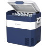 BINGI Glacière Electrique 42L à Compression avec Refroidissement Rapide Jusqu'à -18°C, 12V/24V/220V, Pour Camping-Car, Van, Cami