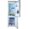 GEDTECH Refrigerateur combiné vintage GCBV310CR - Congélateur bas - Crème - Capacité 310 L - Faible conso