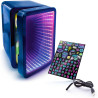 Canal Toys – So Chill – Mini réfrigérateur Infinity LED | 6 canettes (ou 8 mini) - alimentation USB 5 V SELV - porte effet miroi