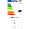 Cecotec mini frigo grandcooler 20000 l silentcompress noir e. réfrigérateur compact capacité de 46l, porte personnalisable, fini