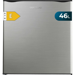 Cecotec Petit Réfrigérateur Mini Bar 46L GrandCooler 20000 SilentCompress Inox E. Hauteur 48,7 cm, Largeur 48 cm, Basse Consomma