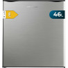 Cecotec Petit Réfrigérateur Mini Bar 46L GrandCooler 20000 SilentCompress Inox E. Hauteur 48,7 cm, Largeur 48 cm, Basse Consomma