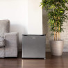 Cecotec Petit Réfrigérateur Mini Bar 46L GrandCooler 20000 SilentCompress Inox E. Hauteur 48,7 cm, Largeur 48 cm, Basse Consomma
