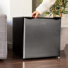 Cecotec Petit Réfrigérateur Mini Bar 46L GrandCooler 20000 SilentCompress Inox E. Hauteur 48,7 cm, Largeur 48 cm, Basse Consomma