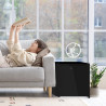 Cecotec mini frigo bolero coolmarket tt 31 dual noir glass e.mini réfrigérateur capacité 31l, transformable en réfrigérateur/con