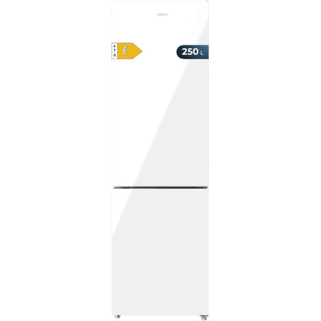 Cecotec réfrigérateur combiné bolero coolmarket combi 250 blanc glass e. capacité de 250 l, total no frost, multi airflow, tiroi