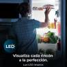 Cecotec réfrigérateur combiné bolero coolmarket combi 250 blanc glass e. capacité de 250 l, total no frost, multi airflow, tiroi