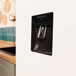 Cecotec réfrigérateur combiné bolero coolmarket combi 250 wd blanc glass d. inverter plus, no frost, multi airflow. distributeur