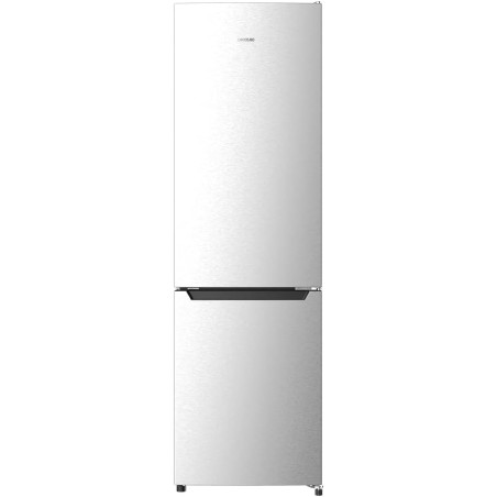 Cecotec Frigorífico Combi 2 Puertas Bolero CoolMarket Combi 250 Inox D. 250 L, Altura 180 cm y 55 cm de Ancho, Bajo Consumo, Sis