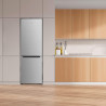 Cecotec Frigorífico Combi 2 Puertas Bolero CoolMarket Combi 250 Inox D. 250 L, Altura 180 cm y 55 cm de Ancho, Bajo Consumo, Sis