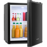 KLARSTEIN Petit Frigo de Chambre de 23L pour Snacks et Boissons, Top Silencieux, Mini Bar, avec Étagères Réglables Camping, Cosm
