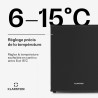 KLARSTEIN Happy Hour Mini Frigo Silencieux de Chambre/Cosmetique Ultra Compact, Mini Bar, Refrigerateur Aliments, Boissons, Etag