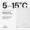 KLARSTEIN Mini Frigo de Chambre de 30L pour Snacks et Boissons, Petit Frigo Top Silencieux, Mini Bar, Petit Réfrigérateur Campin